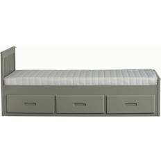 Single 3 Drawer Mate's Captain's Bed Grey