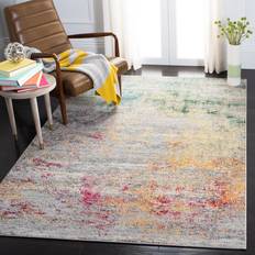 Carpets & Rugs Mistana Power Loom Grey Gold Rug 120 x 180 cm Yellow