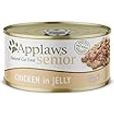 Applaws Cat Food Tin Senior Chicken, 70g, Pack of 24