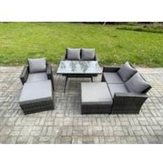 Garden & Outdoor Furniture Fimous Garden Outdoor Lounge Set, Table incl. 1 Sofas