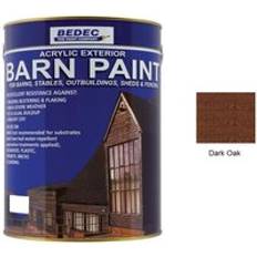 Bedec Barn Semi-Transparent Stain Oak Wood Paint