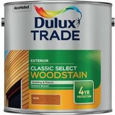 Dulux Trade Brown Paint Dulux Trade Classic Select Woodstain Paint Teak Brown 2.5L