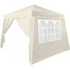 Deuba Capri Tonnelle Pliable 3 x 3 m 9 m2 Pop Up Pavillon avec 4 parois latérales