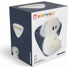 Kidywolf Med Elefant 15 cm Natlampe