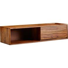 FineBuy Lowboard Brown Fernsehschrank 108x25cm