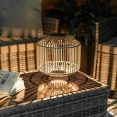 Garden & Outdoor Environment ValueLights Garden Rope Hanging Lantern Solar