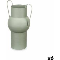 Steel Vases Gift Decor Green Steel Units Vase