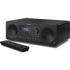 Sharp Stereopaket Sharp XL-B720D Kompaktstereo Bluetooth AUX CD DAB+ USB inkl Fjärrkontroll