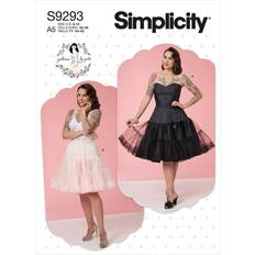 Sewing Patterns Needlework Patterns Simplicity Slip and Petticoat Sewing Pattern S9293 14-22