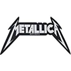 Noir Bricolage Metallica Standard Patch: Shaped Logo Loose