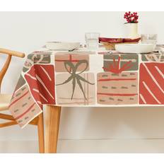 Belum Stain-proof resined Mauré Christmas Tablecloth Green, White, Red (300x140cm)