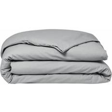 Coton Linge de Lit Today Essential 240 x 260 cm 100% Coton Uni Acier Housse de couette Gris (260x240cm)