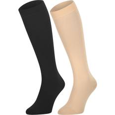 Santé Dunimed Premium Comfort Compression Stockings Pressure Class 2 Closed Toe Black