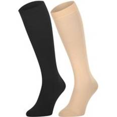 Santé Dunimed Premium Comfort Compression Stockings Pressure Class 2 Closed Toe Beige