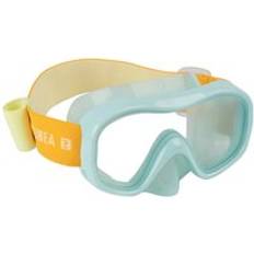 Polycarbonaat Duiken en Snorkelen Subea Duikbril voor kinderen snk 520 pastelgroen