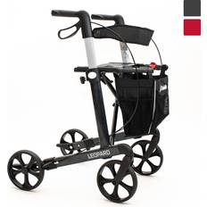 Mobilex Rollatorer Mobilex Leopard, medium, rød