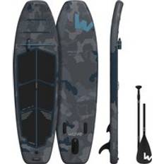 Grey SUP Wave Recon SUP Inflatable Paddleboard 10'4ft Grey