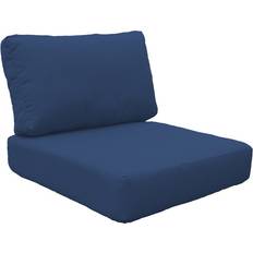 Acrylic Chair Cushions Highland Dunes Armless Sectional Chair Cushions Blue (71.1x71.1)