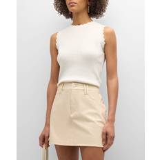 Seda Camisetas de tirantes Paige Syrie Sleeveless Cable-knit Top