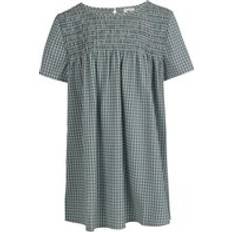 Woman - XXS Blouses Trespass Candice Gingham Smock Top Blue