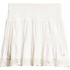 Superdry Skirts Superdry Ibiza Lace Tiered Mini Skirt - Off White