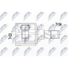 Antriebswellen NTY Gelenksatz Antriebswelle NPW-BM-124