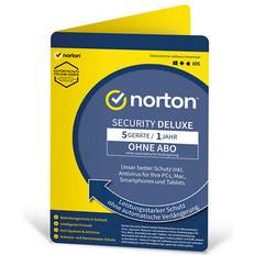 Norton security deluxe 2024 2025 5 user 1jahr internet security pkc ohne abo