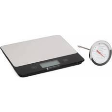 Masterclass Digital Dual Liquid Scales, 5Kg, Thermometer 7.5cm, Carded