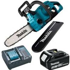 Makita DUC307ZX2 18v lxt Cordless Chainsaw Brushless 300mm 12 1x 3.0Ah Battery