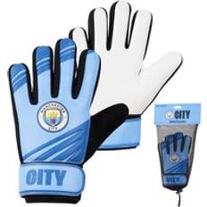 Blue Goalkeeper Gloves Manchester City FC Goalkeeper Gloves Youth Blue One