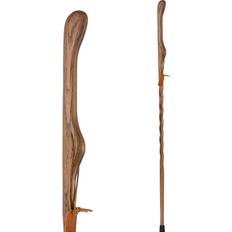 Brown Trekking Poles Brazos Oak Hitchhiker Walking Sticks for Trekking