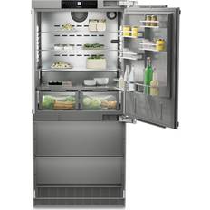 Liebherr Fridge Freezers Liebherr ECBNE8870 Fridge Freezer Stainless Steel