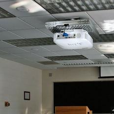 Projector Mounts Peerless-AV Universal Tray Style Projector Security Ceiling Mount