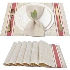 Polyester Place Mats Tianci Plastic Anti-slip Place Mat