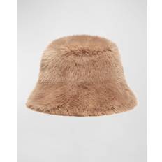 Faux Fur Hats Oversized Faux Fur Bucket Hat