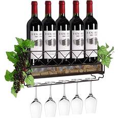 Bronze Wine Racks Mutool Mounted Wine Rack