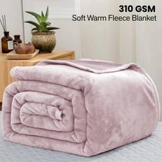 Aspire Homeware Fleece Blankets Pink (274.32x)