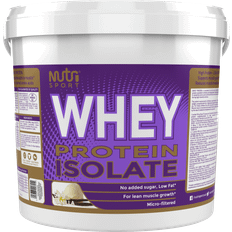 Isolate - L-Leucine Protein Powders Nutrisport Whey Isolate 5kg, Vanilla