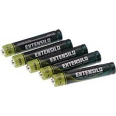 Extensilo 5x aaaa Round Cell Batteries Primary Batteries 550mAh, 1.5 v, Alkaline