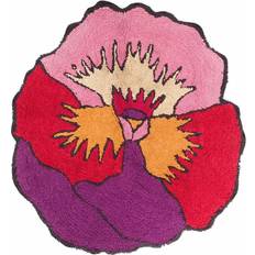 Parma Badrumsmatta 80 cm Fuchsia