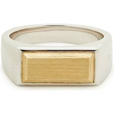 Tom Wood Rings Tom Wood Peaky Sterling Silver Ring Gold