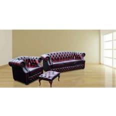 S4U Buy Classic Chesterfield Sofa 3 Seater