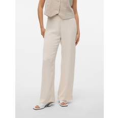 Vero Moda Stretch Byxor Vero Moda Vmgiselle Hög Byxor Birch