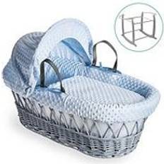 Clair De Lune Dimple Grey Wicker Basket