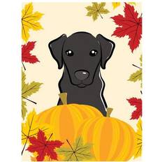 Garden & Outdoor Environment PatioPlus Black Labrador Thanksgiving Canvas House Flag