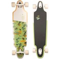 180mm Longboard Drop 500 Palm Trees Sorbet Green/ultra White