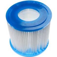 VHBW Filter Cartridge Type vii compatible with Bestway Lay-Z-Spa Palm Springs, Paris Pool Spare Filter, Blue, White
