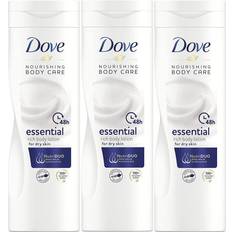 Dove Nourishing Body Care Essential Rich Body Lotion 500ml 3-pack