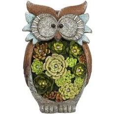 HKHBJS Solar Light Animal Decoration Garden Light Owl