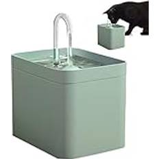 QARIDO Djurvattenfontän,Tyst Pet Cat Water Fountain Kattfontänvattenskål